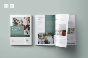 Company Profile Minimalist